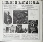 Manitas De Plata – L'Espagne De Manitas LP Plak - Görsel 2