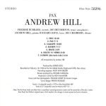 Andrew Hill – Pax CD - Görsel 3