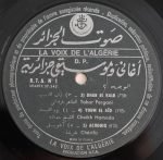 Chants Et Musique D'Algérie LP Plak - Görsel 4