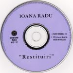 Ioana Radu – “Restituiri” CD - Görsel 3