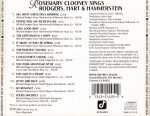 Rosemary Clooney With The L.A. Jazz Choir – Rosemary Clooney Sings Rodgers, Hart & Hammerstein CD - Görsel 2