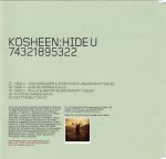 Kosheen – Hide U CD (Single) - Görsel 2