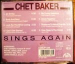 Chet Baker – Sings Again CD - Görsel 2