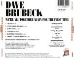 Dave Brubeck – We're All Together Again For The First Time CD - Görsel 2