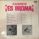 Cassen – ¡Es Broma! LP Plak - Görsel 2