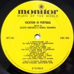 Celeste Rodrigues, Manuel Fernandes – Vacation In Portugal LP Plak - Görsel 3