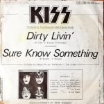 Kiss – Dirty Livin' / Sure Know Something 45lik Plak - Görsel 4