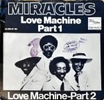 Miracles – Love Machine 45lik Plak