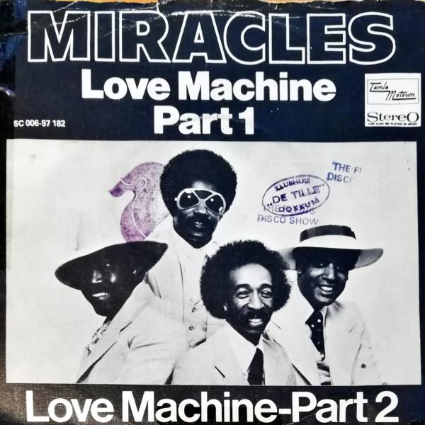 Miracles – Love Machine 45lik Plak