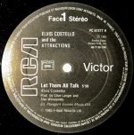 Elvis Costello And The Attractions – Let Them All Talk (Extended 12" Remix) 12'' Maxi Single Plak - Görsel 4