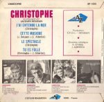 Christophe – J'ai Entendu La Mer 45lik Plak - Görsel 2