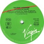 Valerie Lagrange – Les Trottoirs De L'éternité LP Plak - Görsel 5