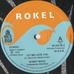 Bunny Mack – Let Me Love You 12'' Maxi Single Plak