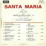 Santa-Maria – Elle / Donne-Moi Ton Coeur Et Ta Fleur 45lik Plak - Görsel 2