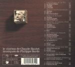 Philippe Sarde – Le Cinéma De Claude Sautet - Musiques De Philippe Sarde CD - Görsel 2