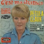 Petula Clark – C'est Ma Chanson 45lik Plak