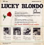 Lucky Blondo – Des Roses Pour Marjorie 45lik Plak - Görsel 2