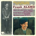 Frank Alamo – Ca Ne Fait Rien Car Je T'aime 45lik Plak