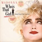 Madonna – Who's That Girl (Original Motion Picture Soundtrack) LP Plak