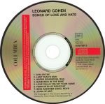 Leonard Cohen – Songs Of Love And Hate CD - Görsel 3
