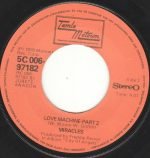 Miracles – Love Machine 45lik Plak - Görsel 3