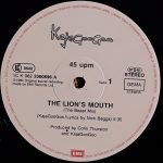 Kajagoogoo – The Lion's Mouth (The Beast Mix) 12'' Maxi Single Plak - Görsel 4
