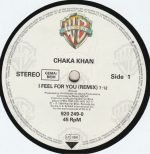 Chaka Khan – I Feel For You 12'' Maxi Single Plak - Görsel 3