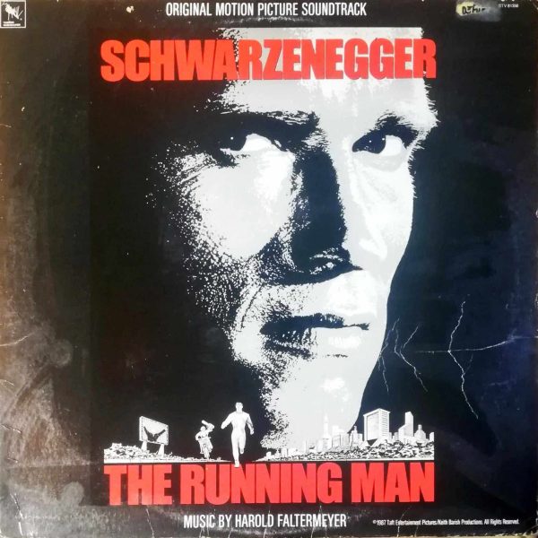 Harold Faltermeyer – The Running Man (Original Motion Picture Soundtrack) LP Plak