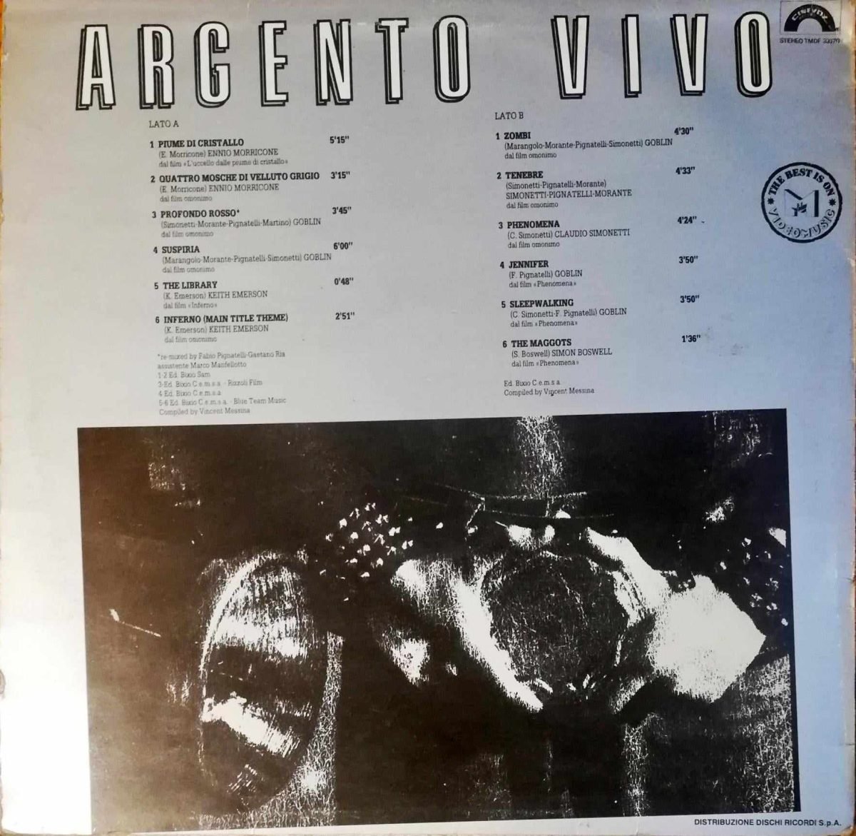 Argento Vivo LP Plak - Görsel 2
