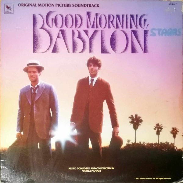 Nicola Piovani – Good Morning, Babylon (Original Motion Picture Soundtrack) LP Plak