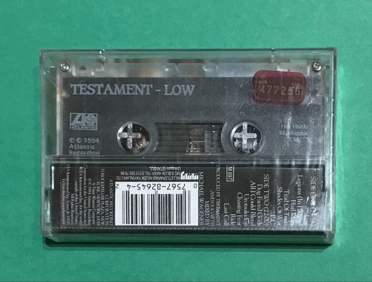 Testament – Low Kaset Ambalajında - Görsel 2