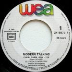 Modern Talking – Cheri, Cheri Lady 45lik Plak - Görsel 2