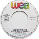 Modern Talking – You're My Heart, You're My Soul 45lik Plak - Görsel 2