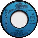 Michael Jackson – Billie Jean 45lik Plak - Görsel 2