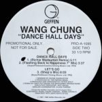Wang Chung – Dance Hall Days ('97 Remixes) 12'' Maxi Single Plak - Görsel 4