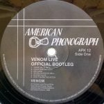 Venom ‎– Live : Official Bootleg LP Plak - Görsel 2