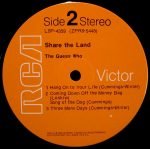 The Guess Who – Share The Land LP Plak - Görsel 4
