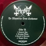 Mayhem ‎– De Mysteriis Dom Sathanas LP Renkli Plak - Görsel 3