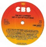 The Art Company – Get It Out Of Your Head LP Plak - Görsel 3