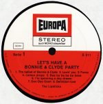 The Lipsticks – Let's Have A Bonnie & Clyde Party LP Plak - Görsel 3