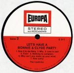 The Lipsticks – Let's Have A Bonnie & Clyde Party LP Plak - Görsel 4