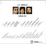 La Trinca – Opus 10 LP Plak - Görsel 2