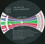 Louis Armstrong – The Best Of Louis Armstrong 2LP Plak - Görsel 3