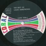Louis Armstrong – The Best Of Louis Armstrong 2LP Plak - Görsel 4