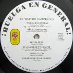 El Teatro Campesino Songs Of The United Farm Workers – ¡Huelga En General! LP Plak - Görsel 3