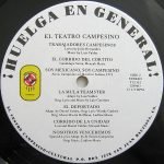 El Teatro Campesino Songs Of The United Farm Workers – ¡Huelga En General! LP Plak - Görsel 4