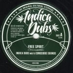 Indica Dubs Meets Conscious Sounds – Free Spirit 45lik Plak (Dub)