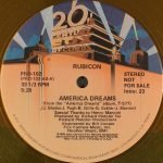 Rubicon – America Dreams 12'' Maxi Single Renkli Plak