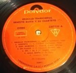 Ernesto Baffa ‎– Orgullo Tradicional LP Plak (Tango) - Görsel 2