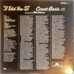Count Basie And His Orchestra – I Told You So LP Plak - Görsel 2